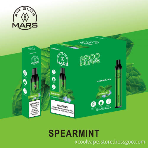 Xcool Australia disposable pods pen 2500 puffs nanoSTIX